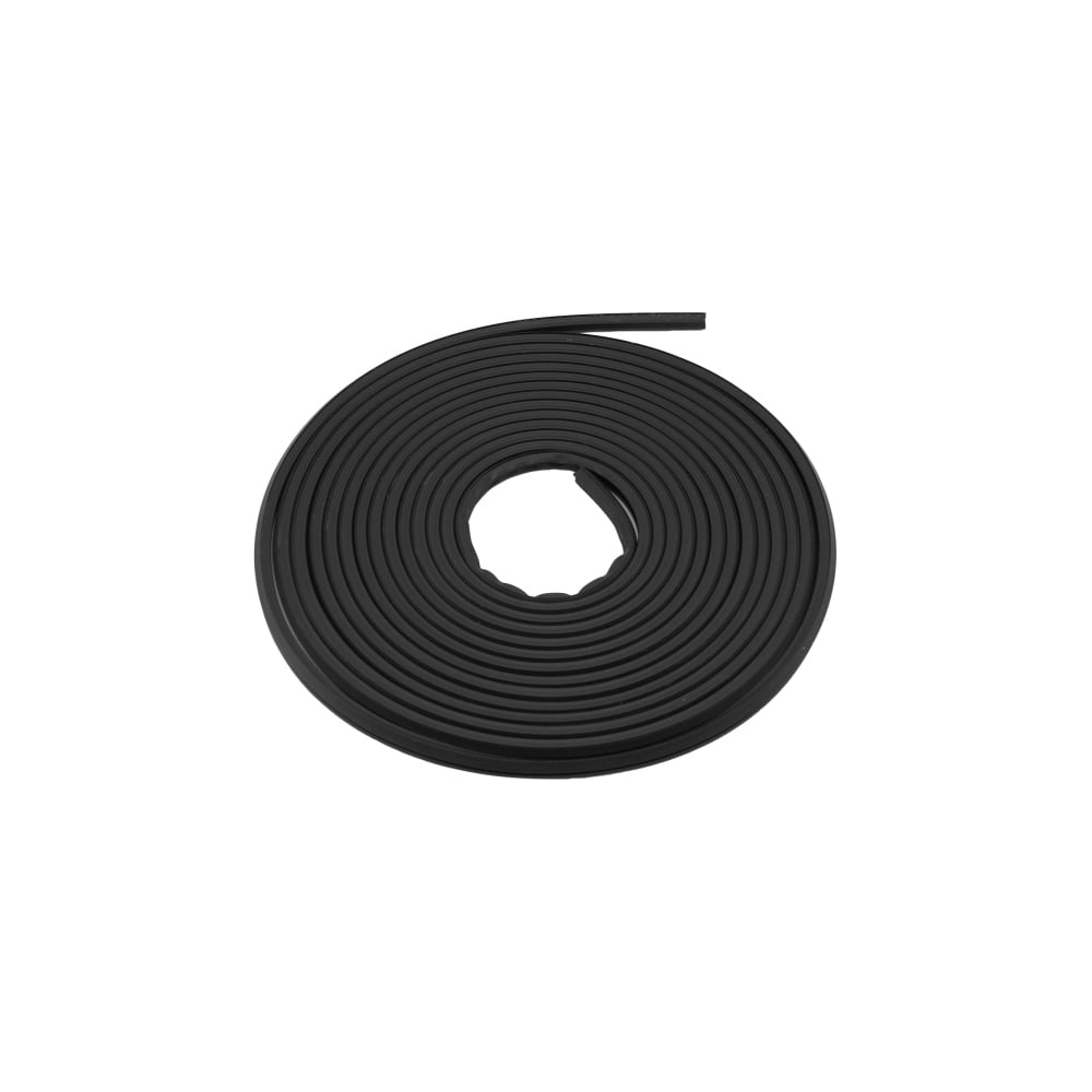 Изображение товара Уплотнитель TPE Политех черный 8.6х11.1х6 мм 6 м для окон и дверей