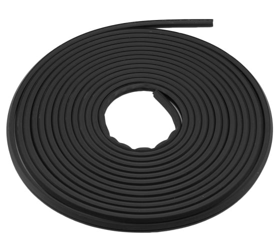 Изображение товара Уплотнитель TPE Политех черный, 8.6х11.1х6 мм, 6 м 6504371