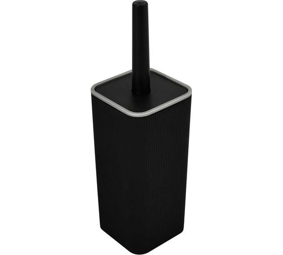 Изображение товара Набор для WC МУЛЬТИДОМ РИФ черный/серебро 132 758