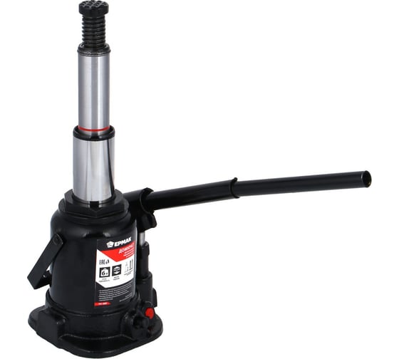 Изображение товара Домкрат двухштоковый бутылочный гидравлический ЕРМАК 6Т 154-354 мм 741-009