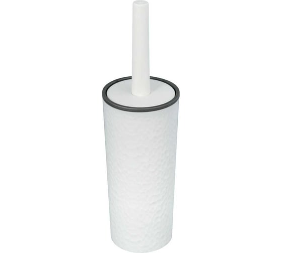 Изображение товара Набор для WC МУЛЬТИДОМ Венеция белый/серебро 133 658