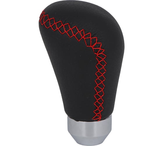 Изображение товара Ручка для коробки передач ЕРМАК эко кожа, черный 732-139