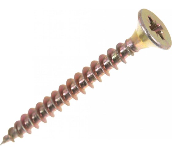 Изображение товара Саморезы универсальные ООО "Тэмпо-Метиз" 4x70 желтый цинк 2500 шт. 521098