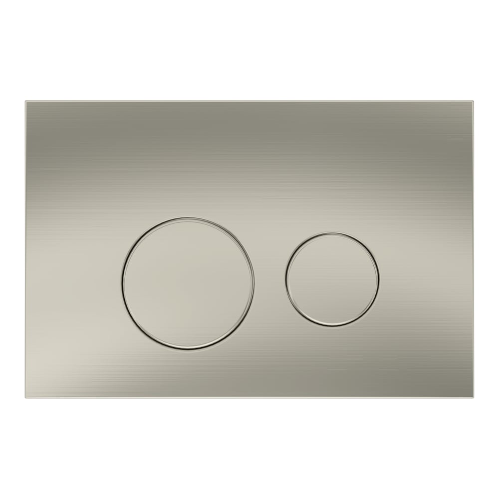 Изображение товара Клавиша смыва Teymi Lina двойной смыв нержавеющая сталь матовая