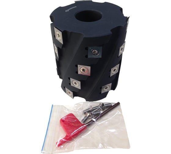 Изображение товара Фреза спиральная шейперная, диаметр 90 мм, высота 100 мм РеСоурс RSFS.033.90.100.32