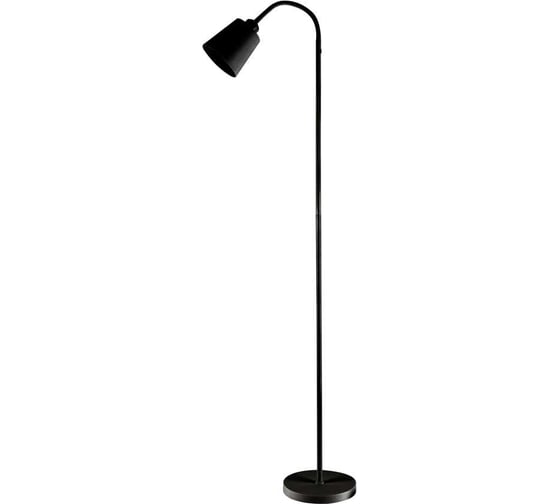 Изображение товара Напольный торшер (светильник) General Lighting Systems под лампу E27 (60Вт) General, GFL-012, 155см, плафон 125мм*130мм, черный 801012