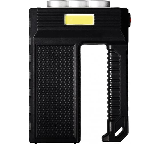 Изображение товара Фонарь прожектор Smartbuy 6 LED и рассеиватели, боковой COB, встроенный аккумулятор, MicroUSB, SBF-814