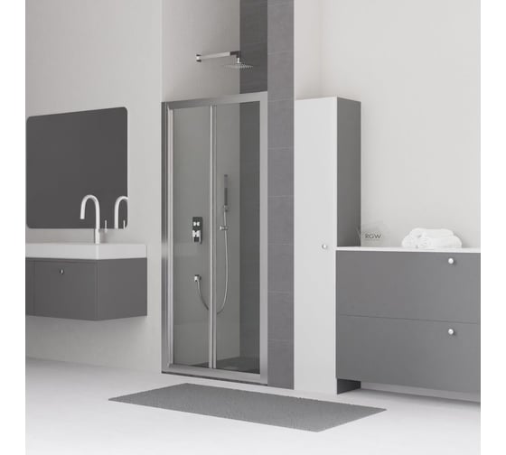 Изображение товара Душевая дверь RGW (106-111)*185 CL-21 хром/прозрачное/4 мм, Easy Clean 04092111-11