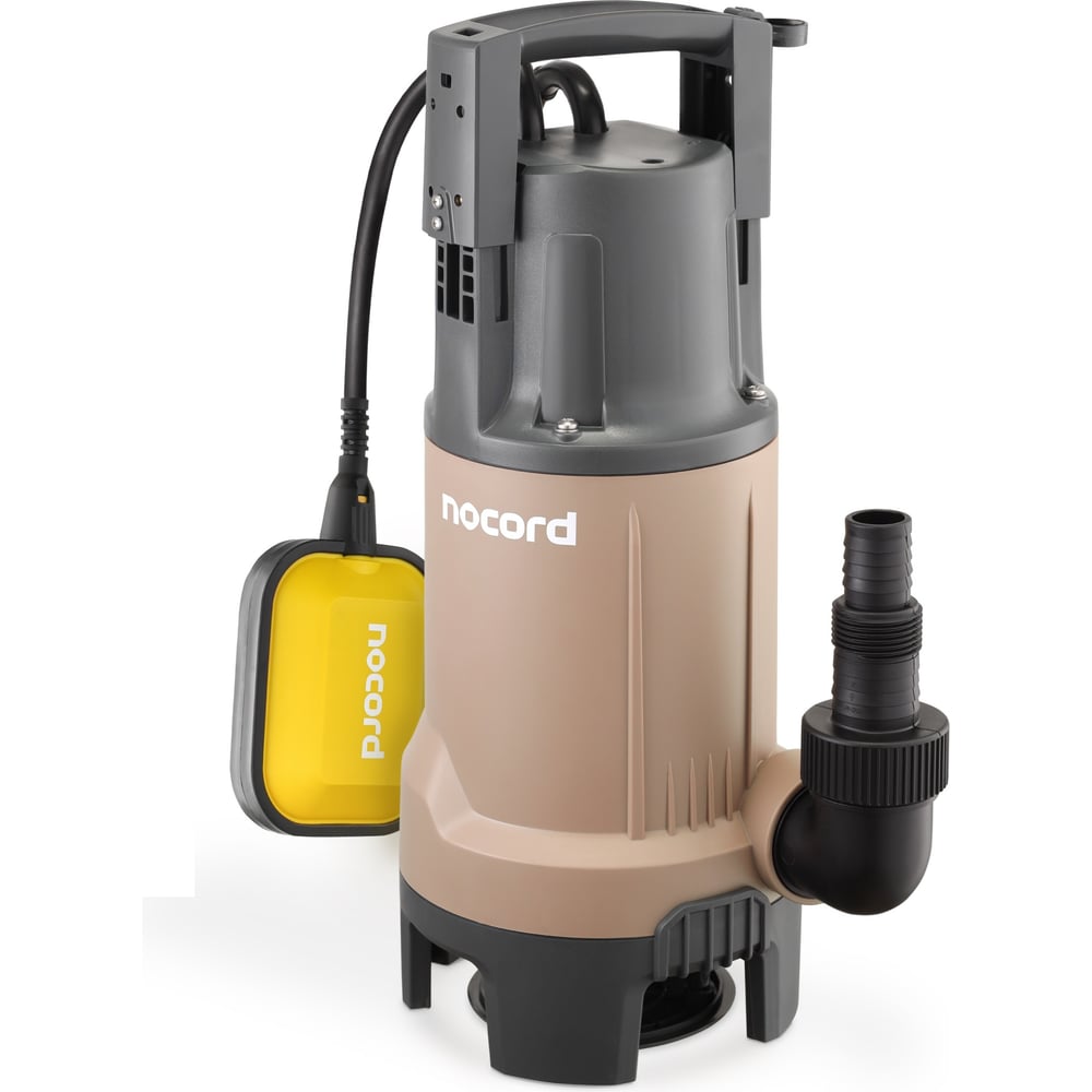 Изображение товара Дренажный насос Nocord 750 Вт NDP-750.10.20.D погружной дренажный насос мощностью 750 Вт