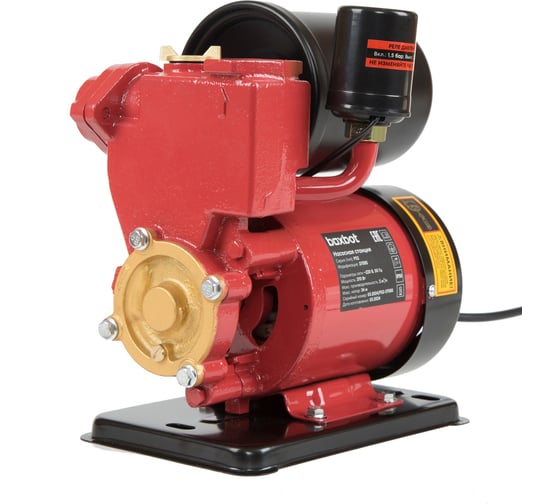 Изображение товара Насосная станция Boxbot мини 370 Вт, самовсасывающая, на платформе PS2-370BS 901068.PS2-370BS-2