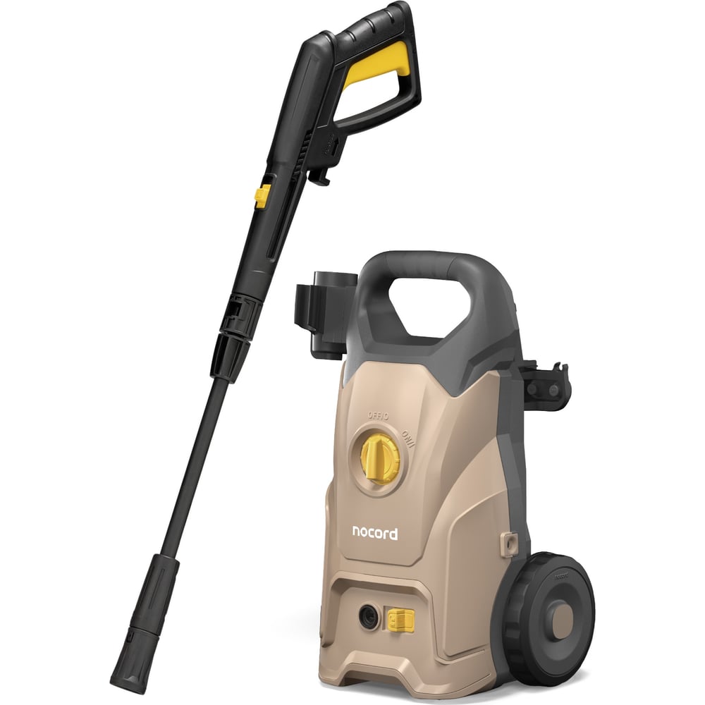 Изображение товара Мойка NPW-1800 Вт 140 бар 420 л/ч пеногенератор грязевая фреза шланг кабель