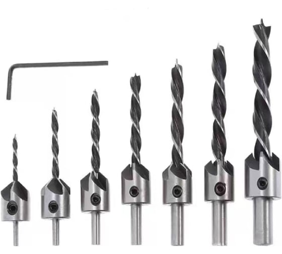 Изображение товара Набор зенкеров со сверлом ZS-3 Turbosky 569