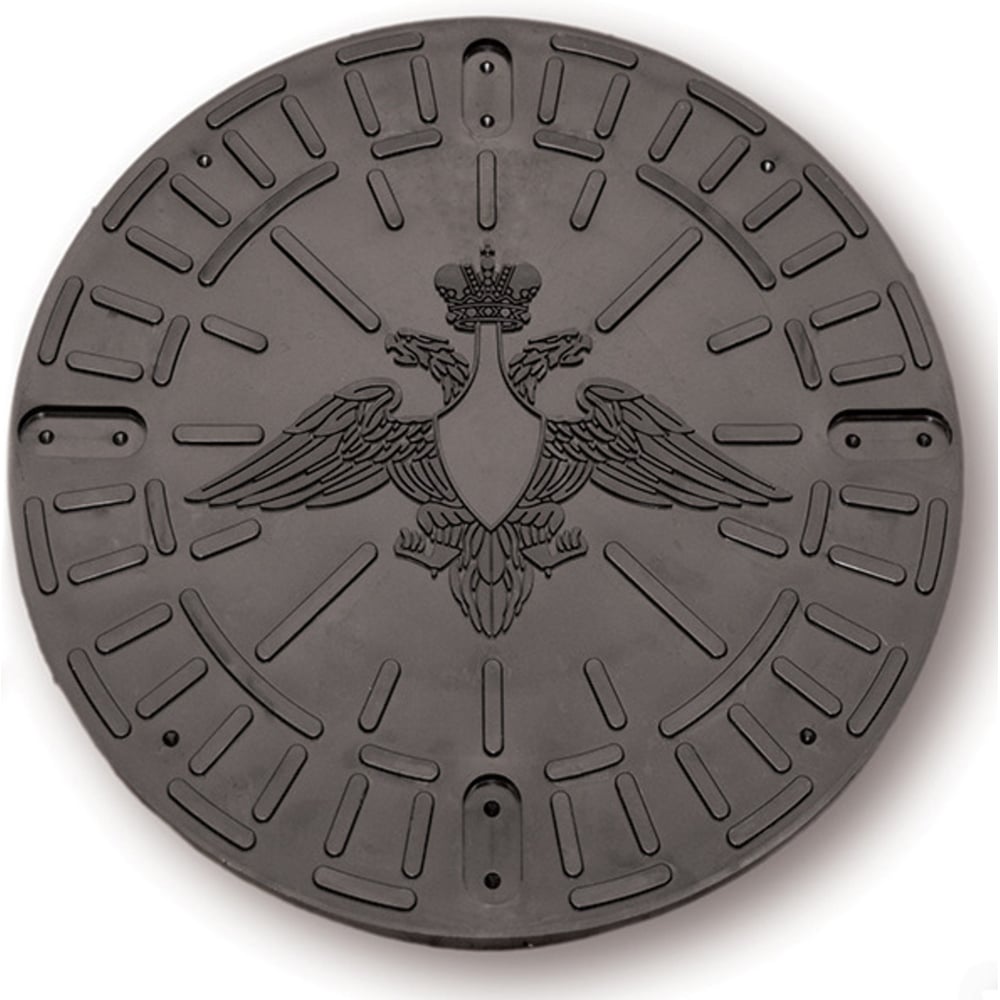 Изображение товара Люк полипропиленовый Татполимер 1,5т (A15), черный, универсальный 315