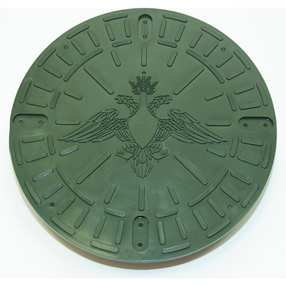 Изображение товара Люк полипропиленовый Татполимер 1,5т универсальный 315 зеленый