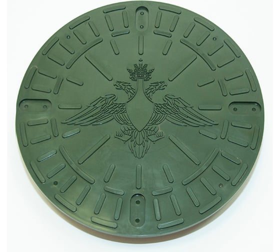 Изображение товара Люк полипропиленовый Агросток ПАТРИОТ 1,5т (A15) универсальный 315 зеленый с рисунком 31011