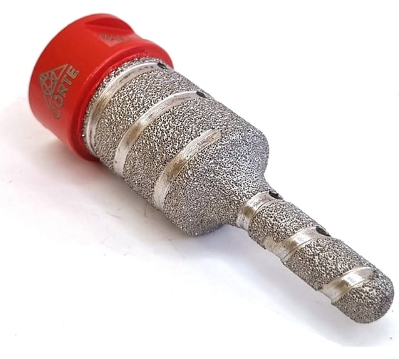 Изображение товара Фреза алмазная для УШМ двухступенчатая CORTE 10-25 мм, рабочая часть 70 мм TSFB1025S