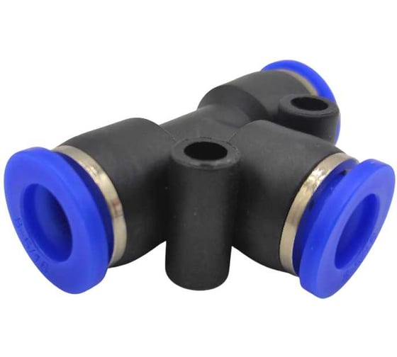 Изображение товара Фитинг-тройник Контактная Механика трубка 8 мм KZPE08