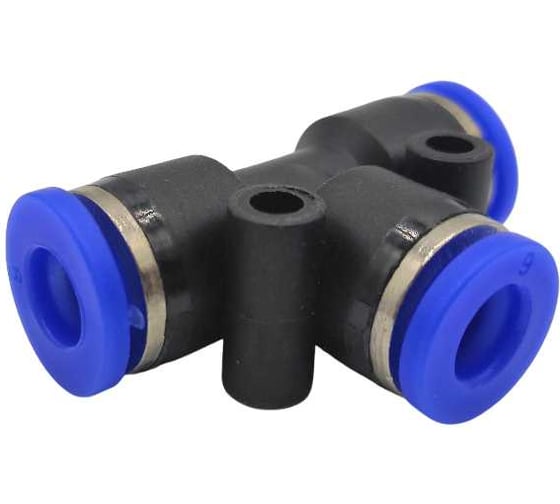 Изображение товара Фитинг-тройник Контактная Механика трубка 6 мм KZPE06