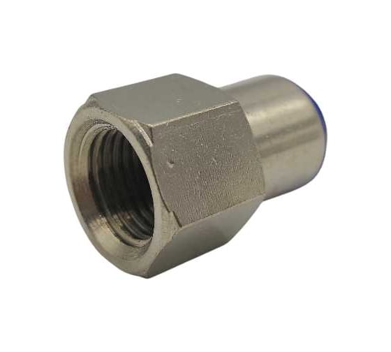 Изображение товара Фитинг цанговый прямой Контактная Механика G1/4, трубка 8мм KZPCF08-02G