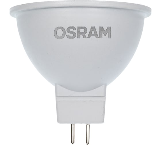 Изображение товара Светодиодная лампочка Osram LED STAR MR1650110 5W/840230VFRGU5.310x1RU, 10 лампочек в групповой упаковке 4099854321795