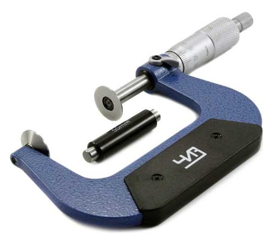 Изображение товара Микрометр зубомерный ЧИЗ МЗ-150 0,01 96211