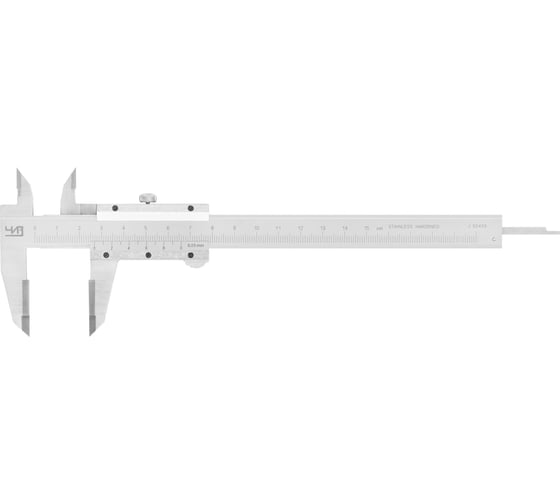 Изображение товара Штангенциркуль ЧИЗ ШЦТ-1-150 0.1, с твердосплавными губками 1002196