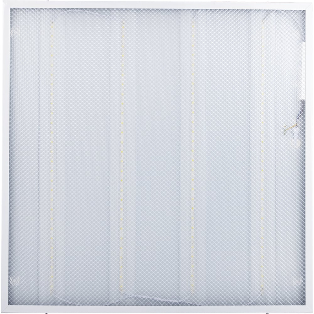 Изображение товара Светильник светодиодный SONNEN АРМСТРОНГ холодный свет 6500K, 595x595x19, 36Вт, прозрачный, 237856