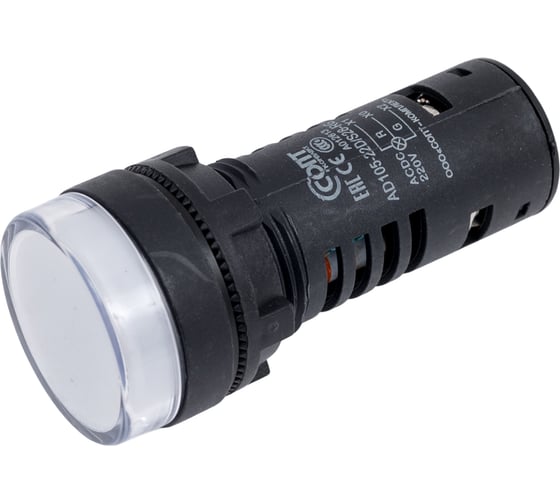 Изображение товара Лампа сигнальная UPUN двухцветная AD105-22DS(LED) матрица Ф22мм 220В красный/зелёный (10 шт) AD105-22D/S28-RG