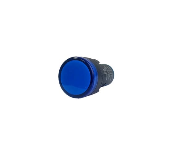 Изображение товара Лампа сигнальная UPUN AD105-22DS(LED) матрица Ф22мм 220В синий (10 шт) AD105-22D/S28-B