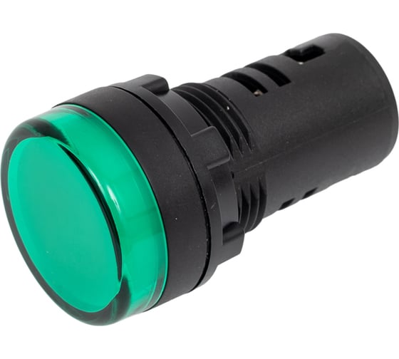 Изображение товара Лампа сигнальная UPUN AD103-22DS(LED) матрица Ф22мм 220В АС/DC зелёный (10 шт) AD103-22DS/G 2831