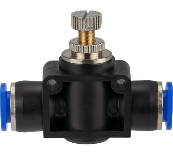 Изображение товара Регулятор расхода воздуха с обратным клапаном ARMA 10 мм ASR-10