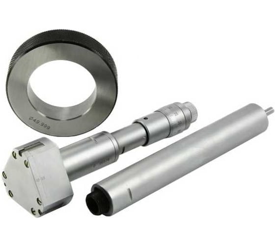 Изображение товара Нутромер микрометрческий трехточечный Micron 275-300 мм, 0.005, с установочным кольцом 959385