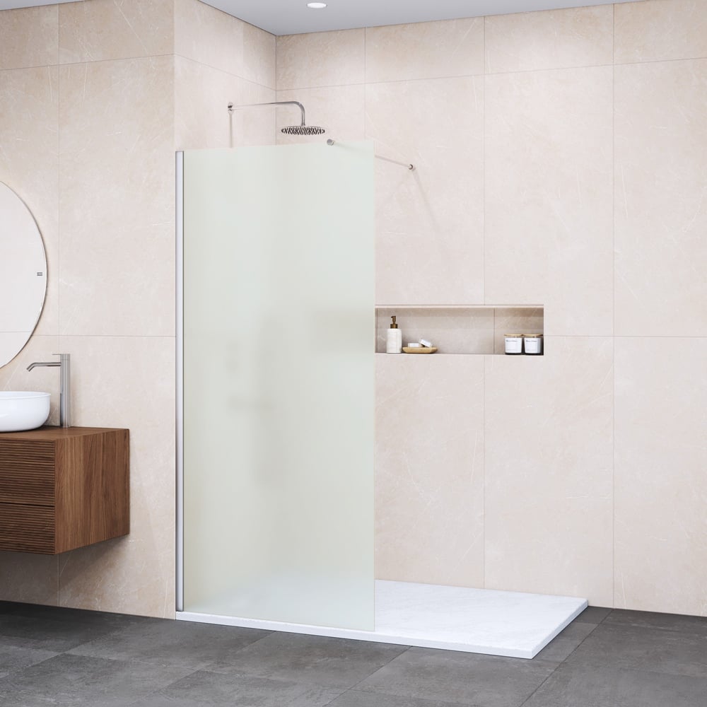 Изображение товара Душевая перегородка RGW 80x195 WA-002 матовое стекло антикапельная серия Walk In