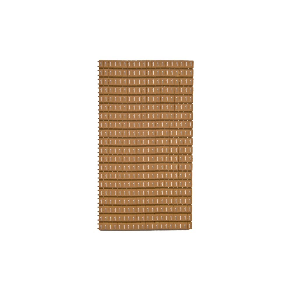 Изображение товара Маркировка кабеля ONKA KCG 1, 0,5…1,5 мм.кв., 1, упаковка 400 ед. 1150007