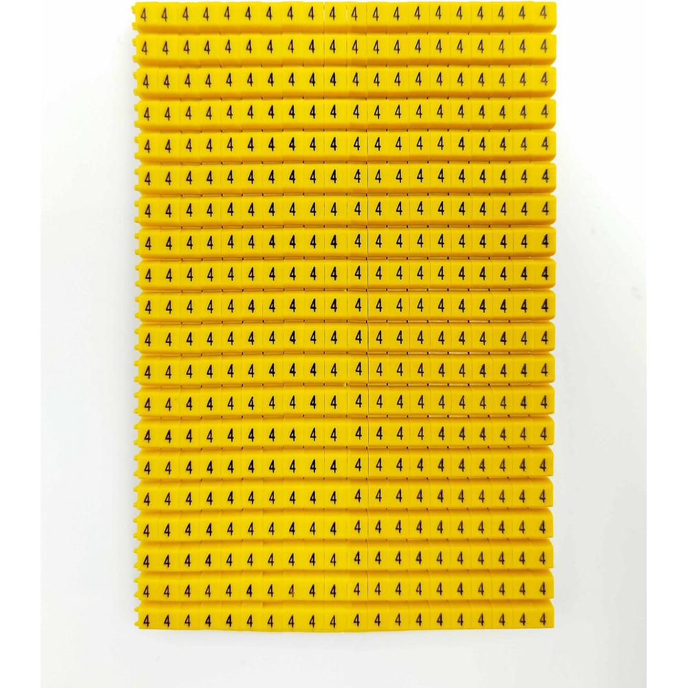 Изображение товара Маркировка кабеля ONKA KCG 1, 0,5…1,5 мм.кв., 4, упаковка 400 ед. 1150015