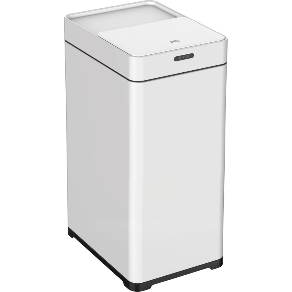 Изображение товара Ведро сенсорное JVC JB0301W 30 л с крышкой белое из нержавеющей стали