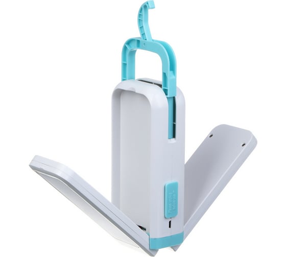 Изображение товара Фонарь-светильник ЕРМАК LED, 3 режима, 1200мАч, пластик, 73x48x157, функция Power-bank, зарядка USB 223-079