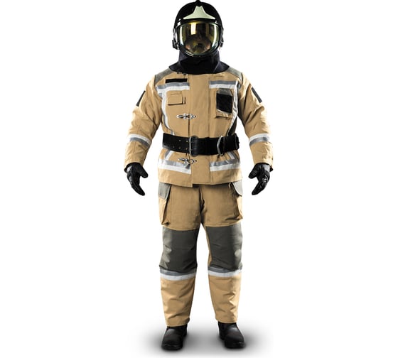 Изображение товара Боевая одежда пожарного ЭНЕРГОКОНТРАКТ БОП 4, тип У вид Т класс 1, категория 1-а/1-б, р. 112-116, рост 182/188, серый/желтый 5310000000210