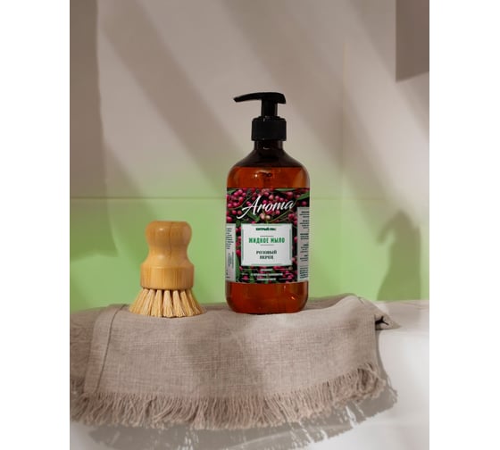 Изображение товара Парфюмированное жидкое мыло Хитрый Лис "Арома" розовый перец 0,5 т.м. (6шт./упак) СП-0085