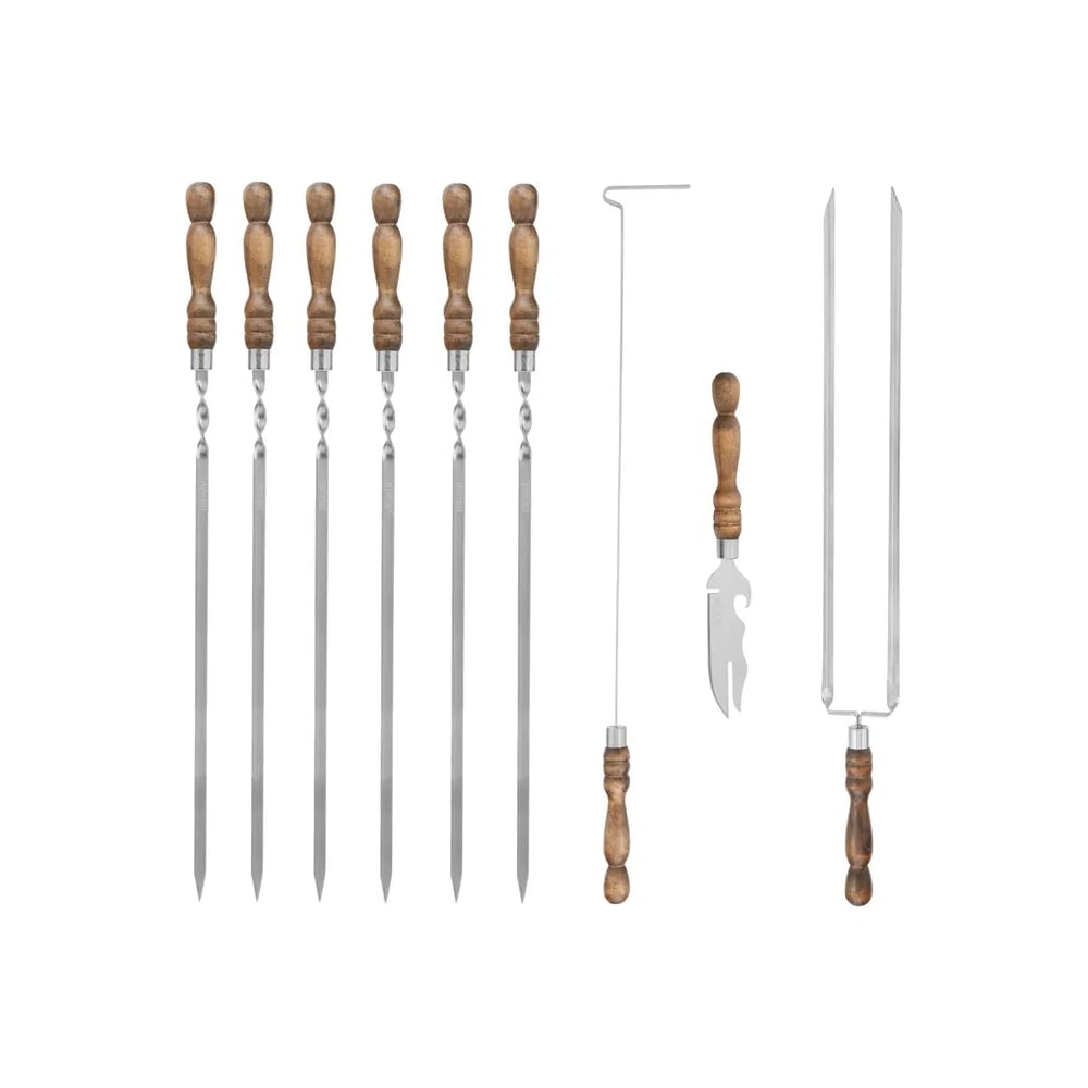 Изображение товара Шашлычный набор PALISAD Camping 9 предметов в сумке для походов и пикников