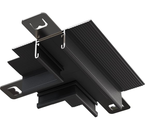 Изображение товара Т- образный коннектор MAYTONI BASITY встраиваемый под ГКЛ 12,5 мм, черный TRA172CT-12B