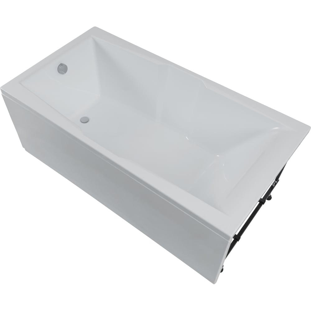 Изображение товара Акриловая ванна Aquanet VEGA 190х100 современного стиля с панелью и каркасом