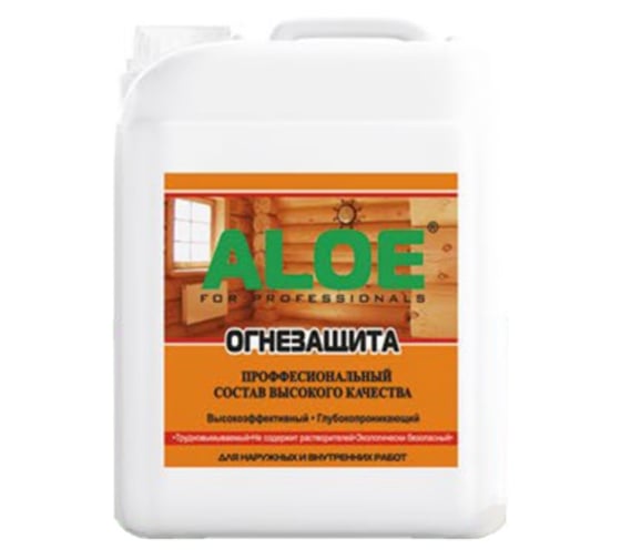 Изображение товара Огнезащита ALOE 5,0 л, красный 10255