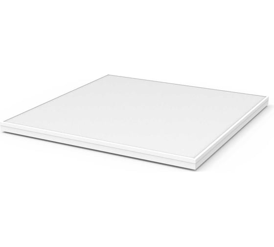 Изображение товара Светильник Gauss офисный 40W 3800lm 4000K IP40 595х595х23mm матовый с равномерной засветкой LED 1/4 842161240