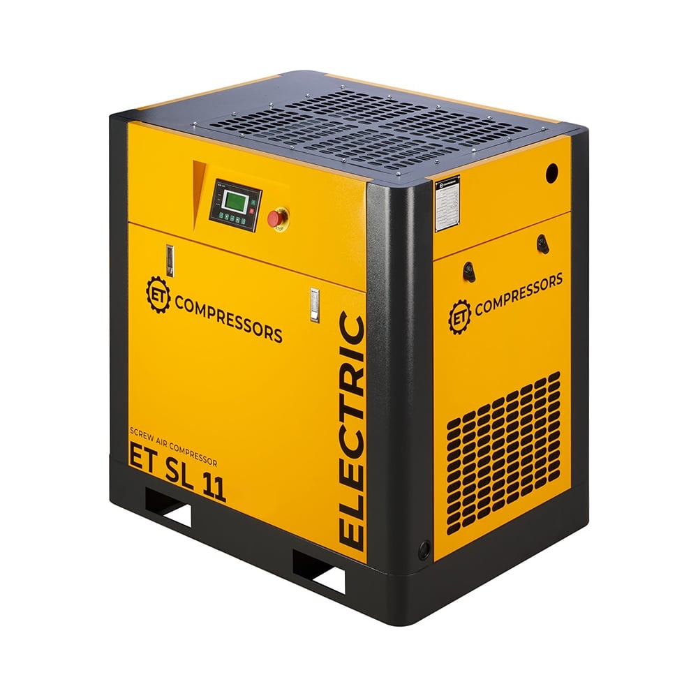 Изображение товара Винтовой компрессор ET SL 11-10 IP55 профессиональный мощный 1600 л/мин 10 бар
