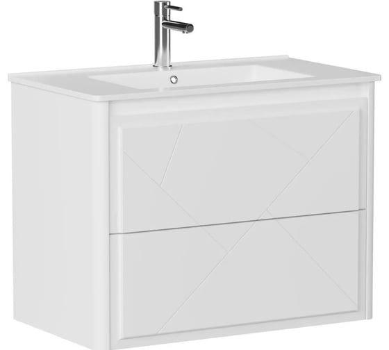 Изображение товара Тумба ALLEN BRAU 1.360001.WM PARIS 80, белый матовый (334326) 00334326