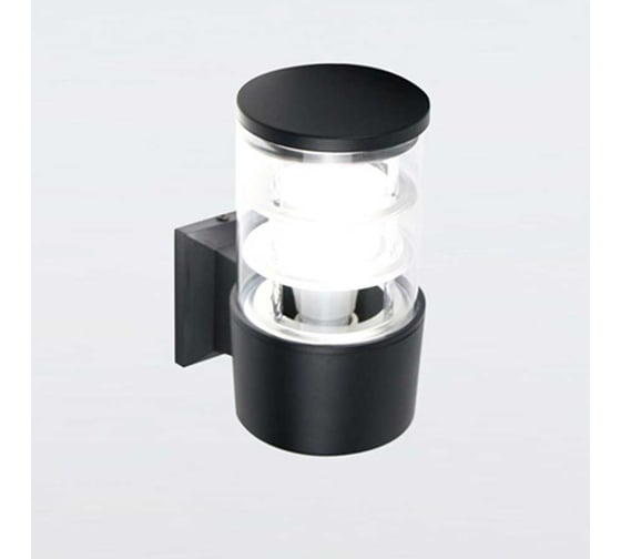 Изображение товара Фасадный светильник General Lighting Systems Апофема одинарный (108*160*200), GWL-Е27-M-IP65, патрон Е27, под лампу до 50Вт, корпус металл + пластик, черный 662510