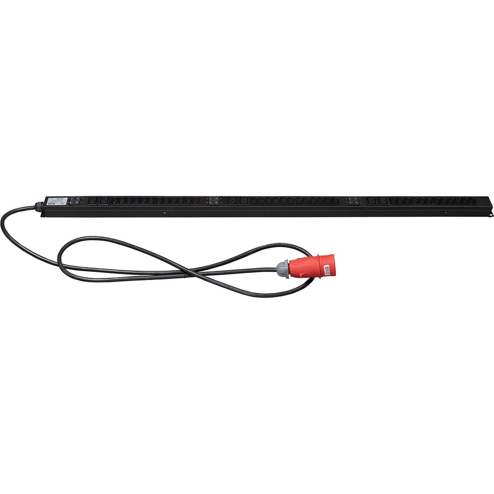 Изображение товара Блок розеток Cabeus для 19" шкафов 6 розеток IEC 320 C19 и 36 IEC 320 C13 вертикальный металлически