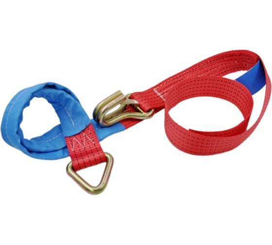 Изображение товара Лента крепления колеса UVE (кольцо-крюк), 50 мм, 1,9 метра RA-50-5000-1,9