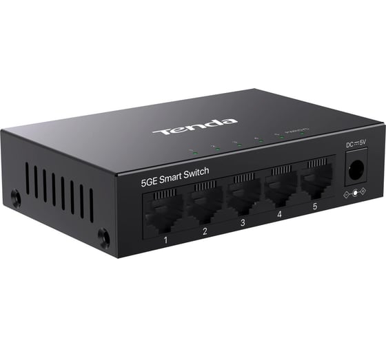 Изображение товара Коммутатор облачный управляемый Tenda TEG2205D, 5x1 Гбит/с, металлический корпус 10000146906